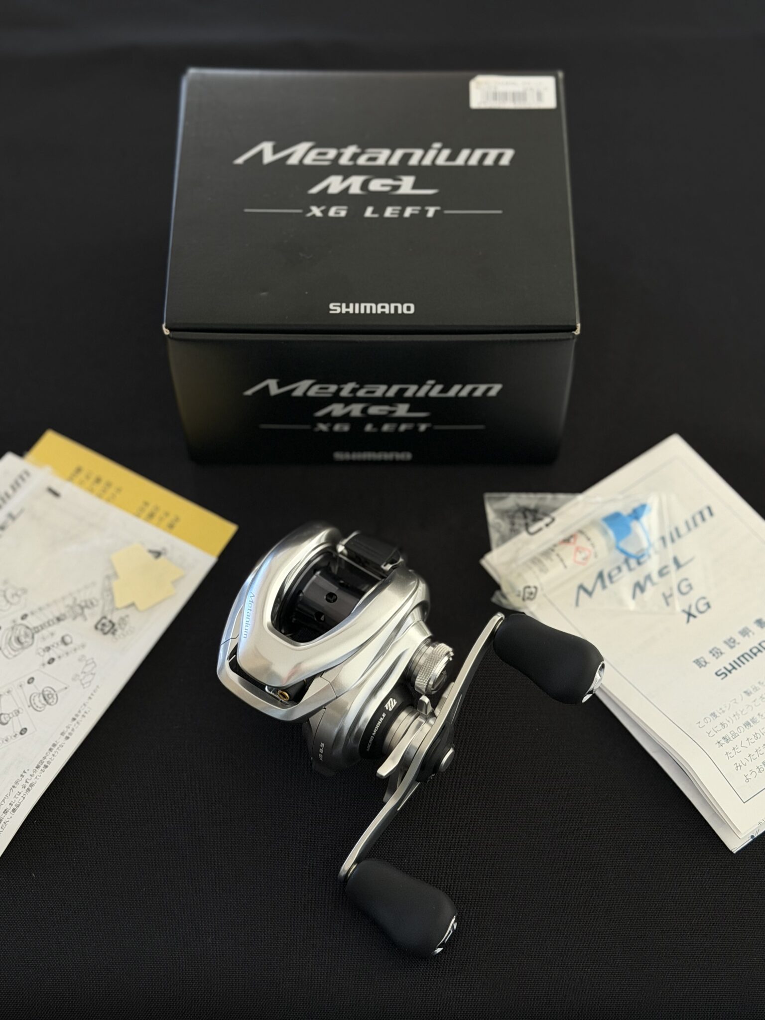 Shimano Metanium MGL XG 16 🇯🇵 (esquerda)
