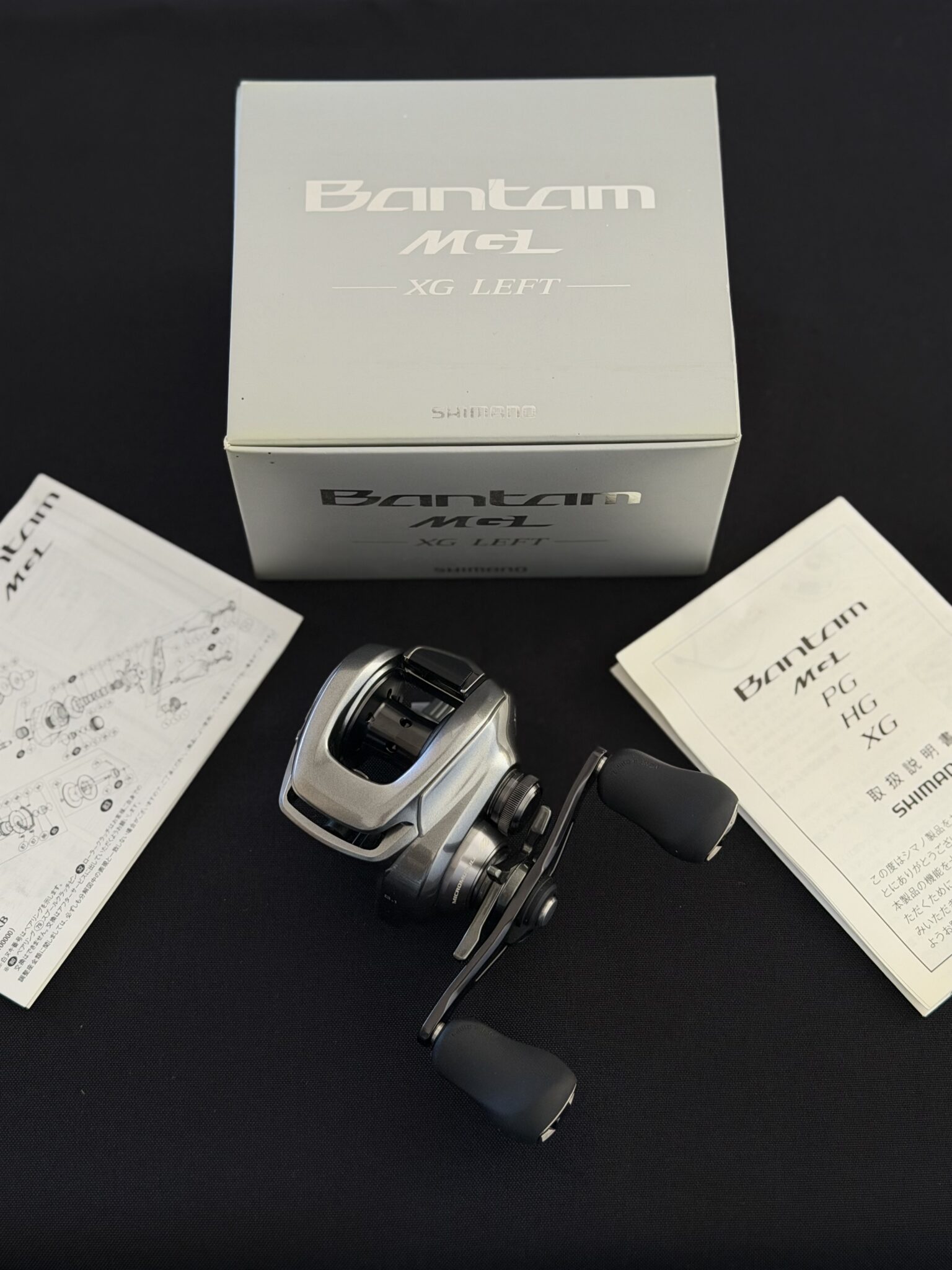 Shimano Bantam MGL 151XG 18 (esquerda)